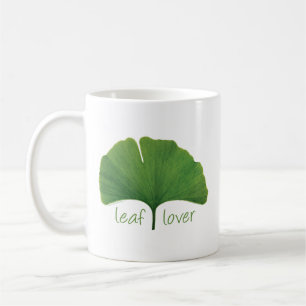 Baum Hugger, Leaf Lover - Ginkgo Kaffeetasse