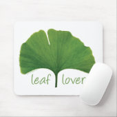 Baum Hugger, Leaf Lover - Ginkgo Mousepad (Mit Mouse)