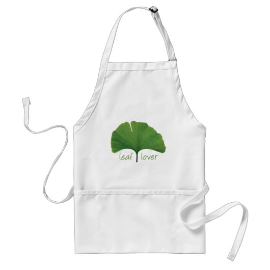 Baum Hugger, Leaf Lover - Ginkgo Schürze (Vorne)