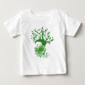 Baum Hugger Liebe Baby T-shirt (Vorderseite)