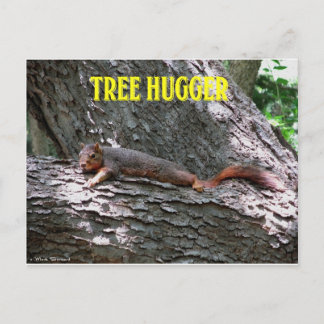 Baum Hugger! Postkarte