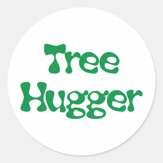 Baum Hugger Produkte & Designs! Runder Aufkleber (Vorderseite)