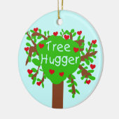 Baum Hugger T - Shirts und Geschenke Keramikornament (Links)