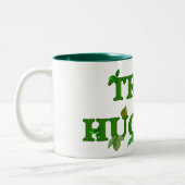 Baum Hugger Zweifarbige Tasse (Links)