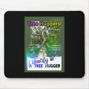 Baum Huggers Extraordinaire. Zine Cover Mousepad