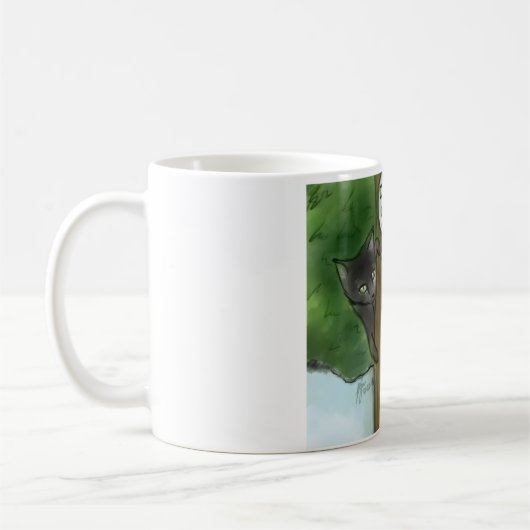 Baum Huggers Kaffeetasse (Links)