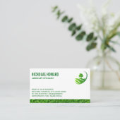 Baum im Grasfeld Visitenkarte (Stehend Vorderseite)