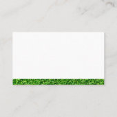 Baum im Grasfeld Visitenkarte (Rückseite)