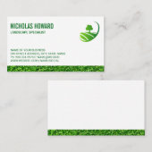 Baum im Grasfeld Visitenkarte (Vorne/Hinten)