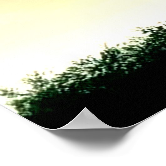 Baum im menschlichen Schädel (gerettet Klimawandel Poster (Ecke)