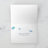 Baum im Mondlicht-Beileid Karte (Innenseite)