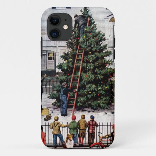 Baum im Rathausplatz Case-Mate iPhone Hülle (Rückseite)