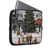 Baum im Rathausplatz Laptopschutzhülle (Vorne Rechts)