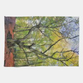 Baum im Wald Geschirrtuch (Horizontal)