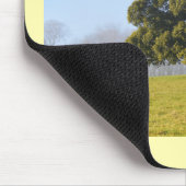 Baum im Winter Mousepad (Ecke)
