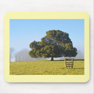 Baum im Winter Mousepad