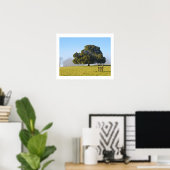 Baum im Winter Poster (Heimbüro)