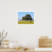 Baum im Winter Poster (Küche)