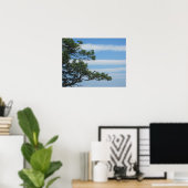 Baum in den Wolken Poster (Heimbüro)