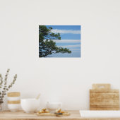 Baum in den Wolken Poster (Küche)