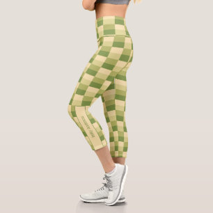 Baum in den Wüstenfarben Capri Leggings