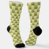 Baum in den Wüstenfarben Socken (Gewinkelt)