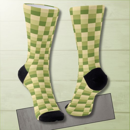 Baum in den Wüstenfarben Socken