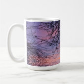 Baum in der Abenddämmerung Kaffeetasse (Links)