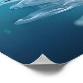 Baum in einer Blase | AI Art Poster (Ecke)