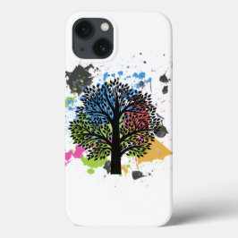 Baum in Farben Case-Mate iPhone Hülle