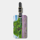 Baum in Lavender Field, Frankreich Gepäckanhänger (Vorderseite vertikal)