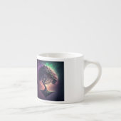 Baum in Space Espresso Tasse (Rechts)