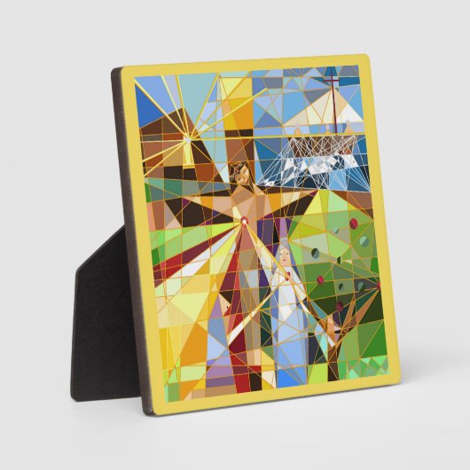 Baum Jesus Fotoplatte (Vorderseite)