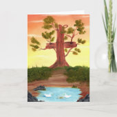 Baum Karte (Vorderseite)