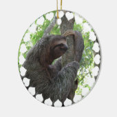 Baum-kletternde Trägheits-Verzierung Keramikornament (Links)