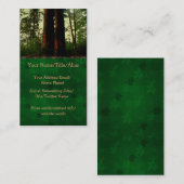 Baum-Kunst Visitenkarte (Vorne/Hinten)