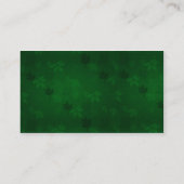 Baum-Kunst Visitenkarte (Rückseite)