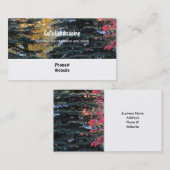 Baum-Landschaften Visitenkarte (Vorne/Hinten)