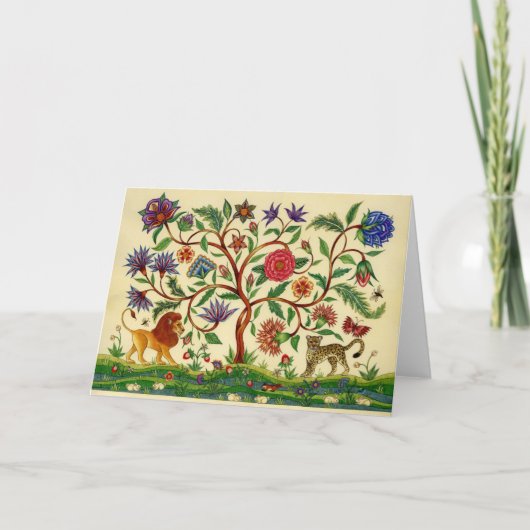 Baum Leben ~ leerer Karten (Vorderseite)