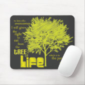 Baum Lebenchristlichen Scripture mousepad/mousemat Mousepad (Mit Mouse)