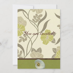 BAUM LEBENSBAT MITZVAH EINLADUNG