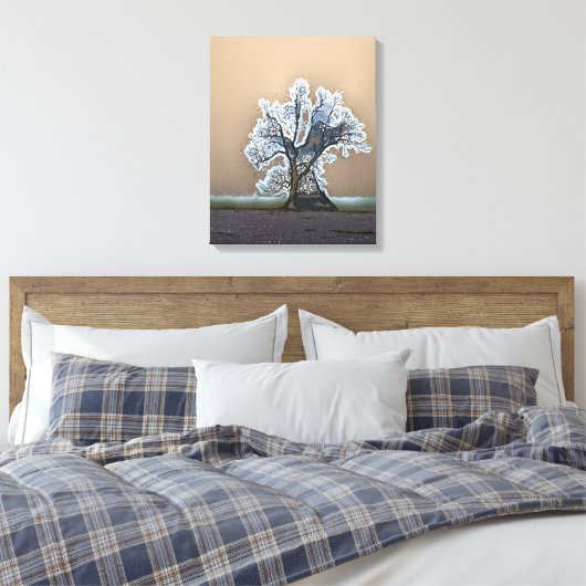 BAUM LEINWANDDRUCK (Insitu (Schlafzimmer))