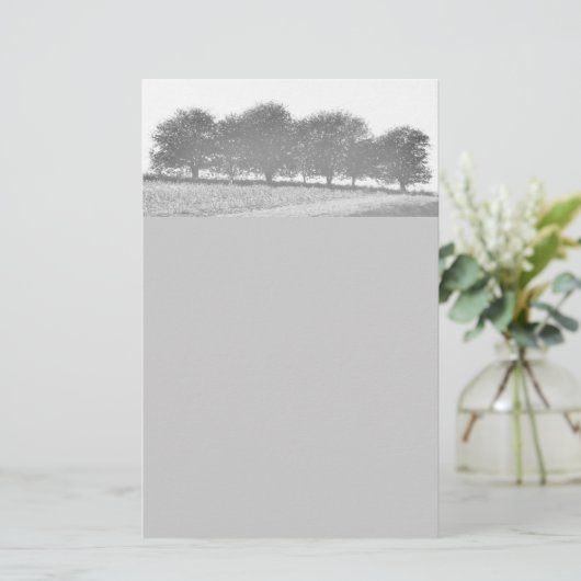 Baum-Linie Briefpapier (Stehend Vorderseite)