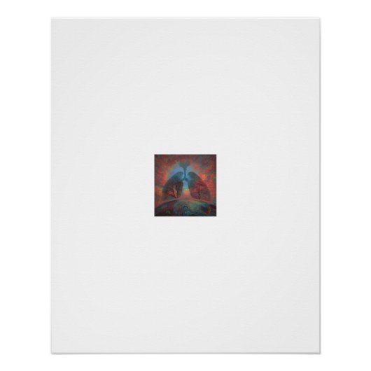 Baum Lungen Kosmische Erd Vision Poster (Vorderseite)