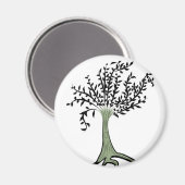 Baum Magnet (Vorderseite/Rückseite)
