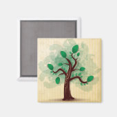 Baum Magnet (Vorderseite/Rückseite)