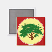 Baum Magnet (Vorderseite/Rückseite)
