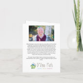 Baum mehrfarbige Karte (Rückseite)