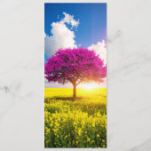Baum Menükarte (Rückseite)