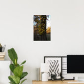 Baum mit Gelben Blätter Poster (Heimbüro)